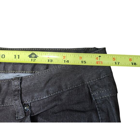 One5One Jeans 10 Straight Embellished Pocket Western Cowgirl Glam Festival Chic - Picture 4 of 10